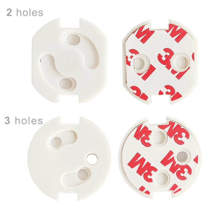 vvocci 10pcs outlet cover Baby Safety Electrical Security Plastic Safe Lock Cove Socket Protection Electric Shock Hole Children Vue