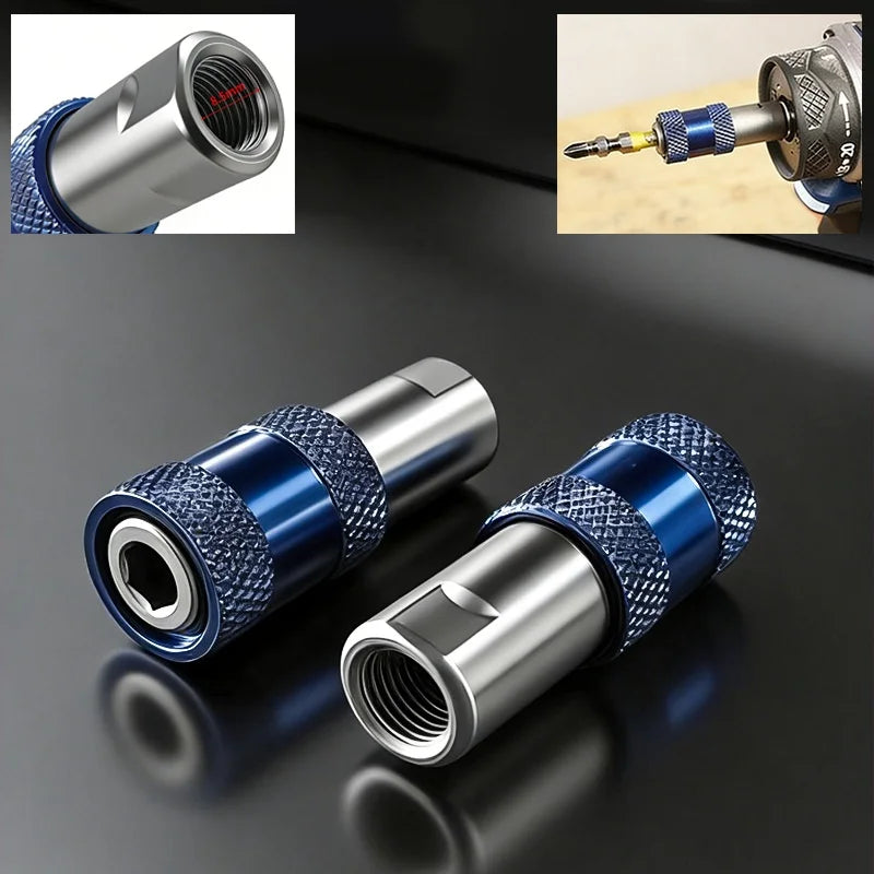 3-Pack 3/8" Hex Quick-Release Drill to Driver Adapter Set Drill Adapter Set Vue