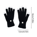 LED Gloves Adjustable 7-Colors Cool Mittens LED Gloves Fashion Hip Hop Party Led Rave Flashing Gloves Glow For Kids Adults Vue Kids