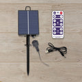 Solar Panel Control Box 3.7V 1200mAh + Remote for LED String Lights Solar Light Controller Vue China Mainland