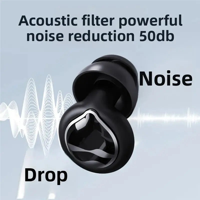 Hot-Silicone Earplugs For Noise Reduction, Immersive Sleep & Silent Protection For Adults Vue