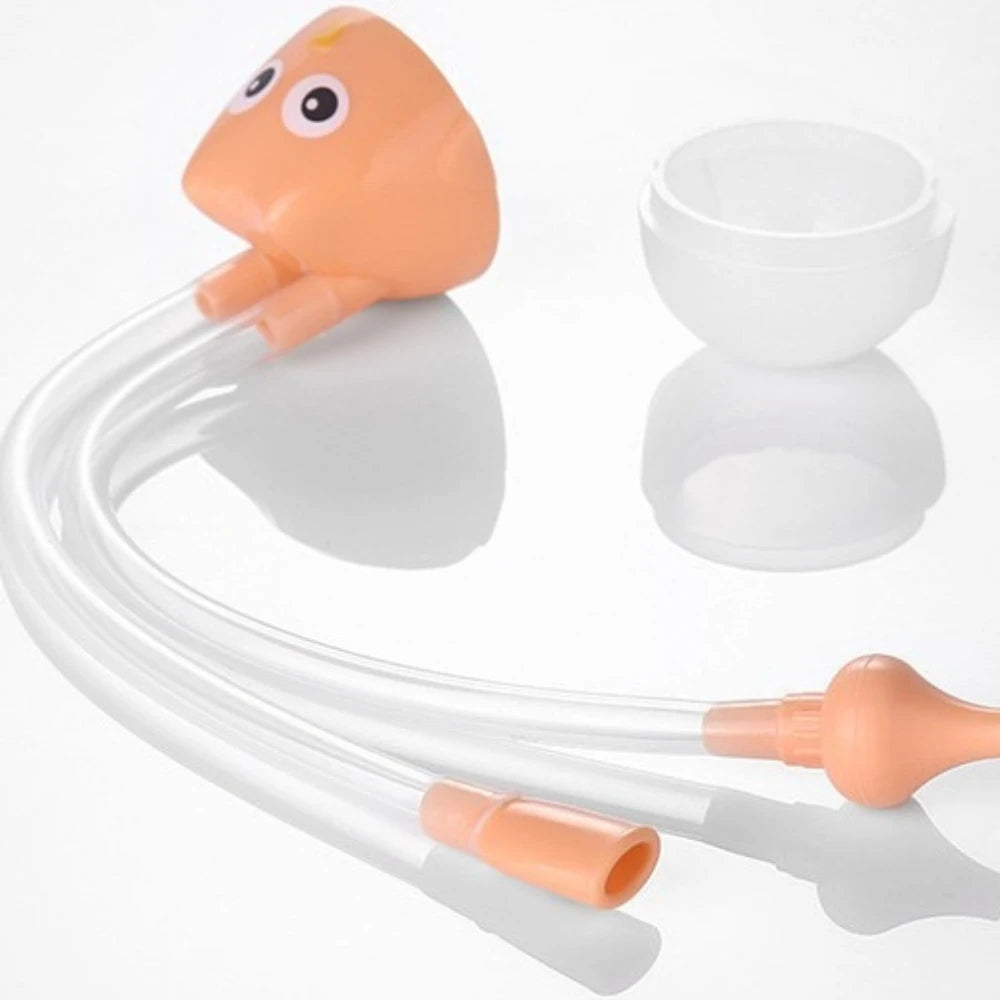 vvocci Cartoon Baby Mouth-suction Nasal Aspirator Baby Snot Cleaner Anti-backflow Tube Nasal Aspirator Vue