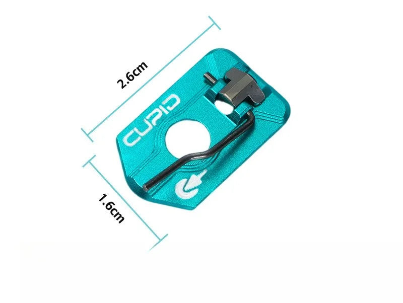 Magnetic Arrow Stand Patch Reverse Bow and Arrow Archery Equipment Competitive Patch Left and Right Hand Arrow Stand Bow Vue blue