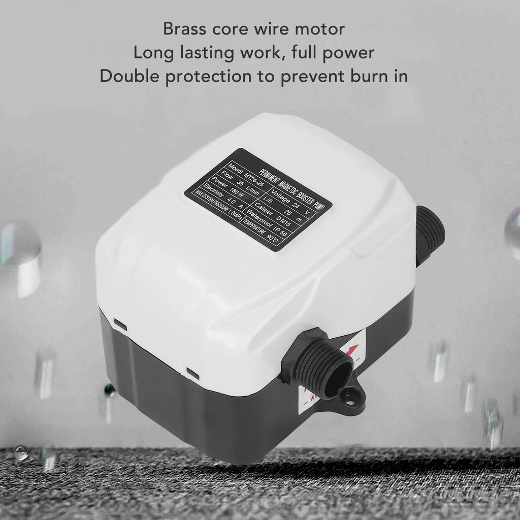 Automatic Booster Pump Automatic Water Booster Pump Booster Pump Water Pressure High Lift 180W for Kitchen Sink Shower DC24V Vue