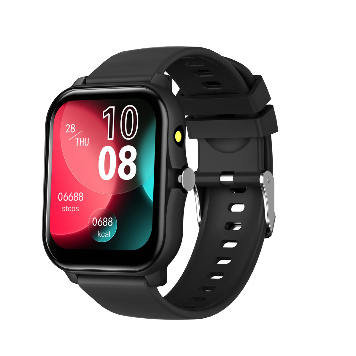 New Smart Watch Message Reminder for Intelligent Life Weather Forecast SIRI Assistant Men &Women Birthday Gift Bluetooth Call Vue Black