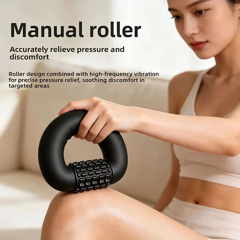 Deep Tissue Percussion Massage 3 Adjustable Speed Handheld Vibrating Massager for Neck Shoulder Back Body Muscle Pain Relief Vue
