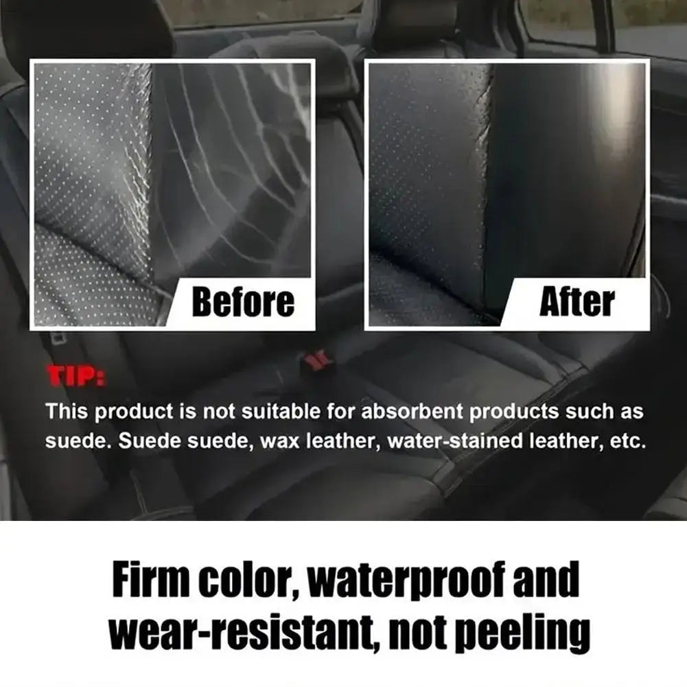 Car Interior Exterior Scratch Remover Wax Paintable Repair Leather Holes Scratch Magical Plastic Repair Agent With Shiny Surface Vue