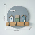 Wooden Wall Hanging Hook, No Punching Entrance Key Storage Rack, Modern and Simple Nordic Style Coat and Hat Rack Vue G