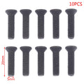 10pcs Drill Chuck Shank Adapter Screws Left-Handed Thread Set Screws M5/M6 22mm Professional Metal Tool Accessories Vue M5x20