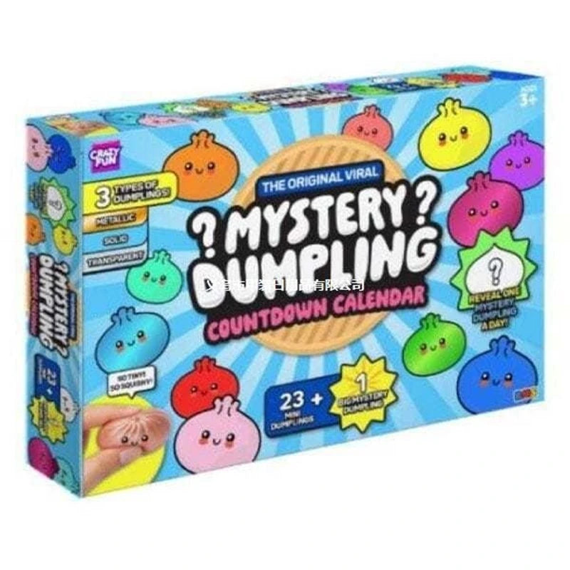 Squishy Fidget Mystery Dumpling 24 Day Countdown Calendar Sensory Toy For Kids Teens Adults Party Table Decor Christmas Gift Vue
