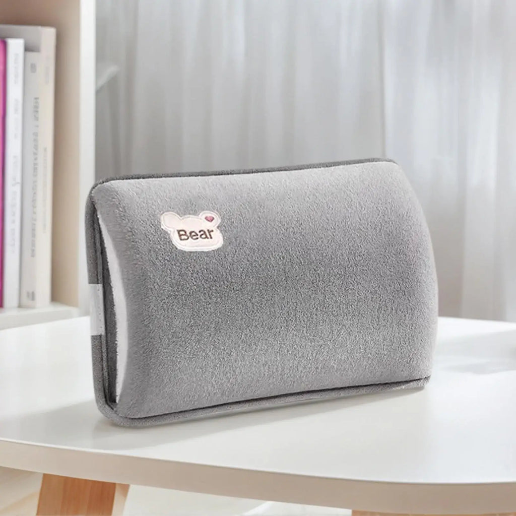 Hot Water Bottle Leak-Proof Rechargeable Hand Warmer Hot Water Bag with Soft Cover for Winter Cold Weather Period Cramps Muscles Vue