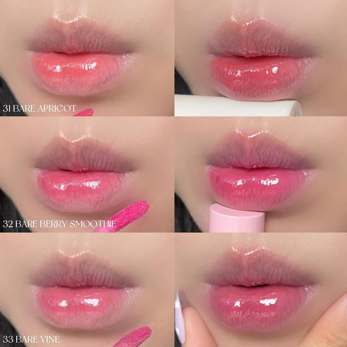 rom&nd JUICY LASTING TINT-7 Shades,Mirror-Like Finish,Luxury Makeup,Glass Lip Effect,Korean Cosmetic,K-Beauty,Korean Makeup, Vue