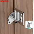 NAIERDI Stainless Steel Portable Door Lock Anti-theft Lock Heavy Duty Security for Home,Hotel,Apartment,College Dorm & Travel Vue Default Title