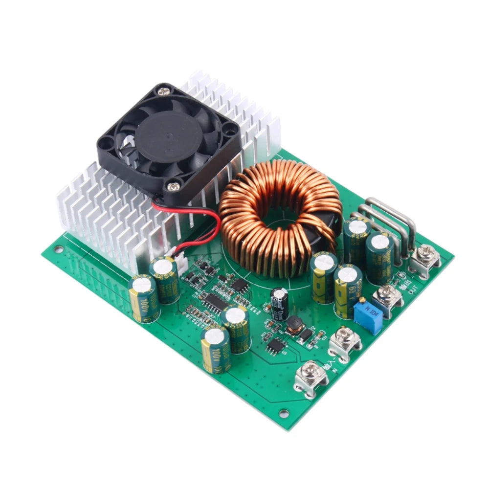 1000W 50A Step Down Power Module DC 25V-90V to DC 2.5V-50V Buck Adjustable Converter Wide Voltage Stabilizer Power Supply Board Vue