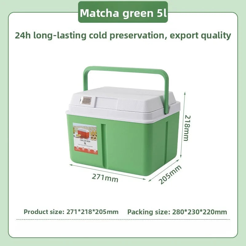 Sided Cooler Bag Portable Insulated Ice Chest Leakproof Thermal Cooler for Beach Camping Fishing Travel Car Trunk Organizer Vue