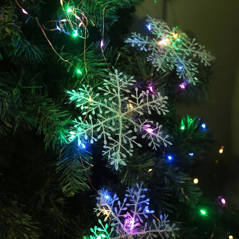 White Snowflake Ornaments – Christmas Tree & Window Décor Christmas Ornaments Vue