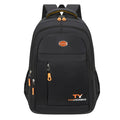 Men's Women's Double-shoulder Backpack Solid Business Travel Trip