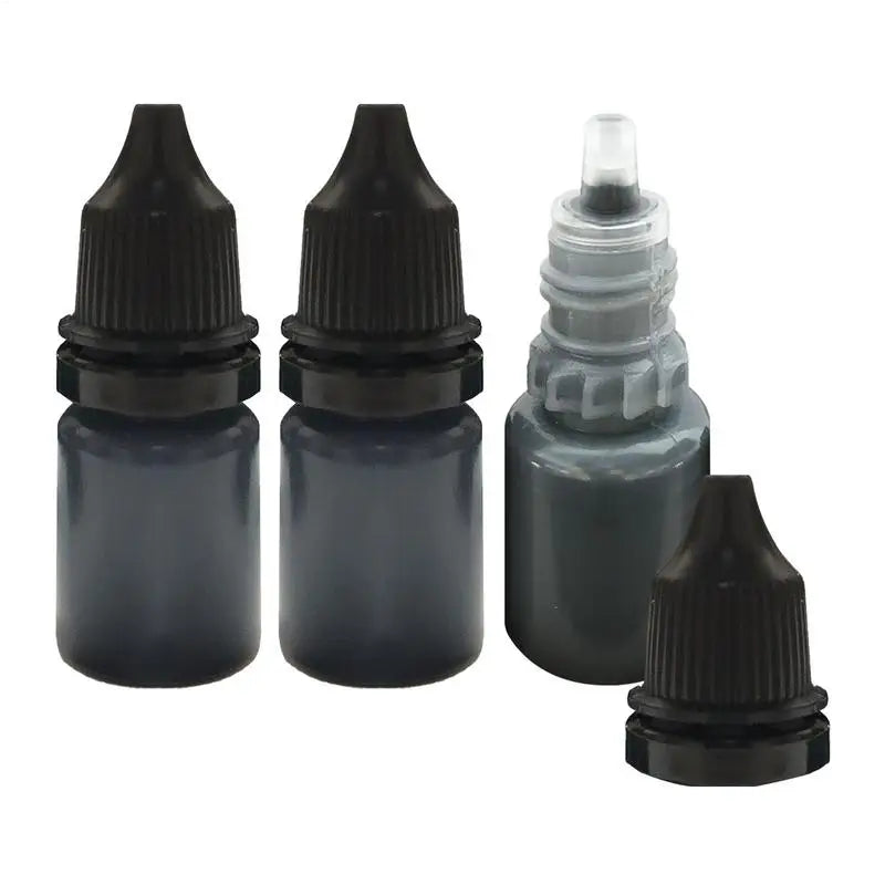 3pcs 10ml Stamp Refill Ink Multipurpose Replacement Ink for Stamp Portable Refill Ink Anti-theft ID Security Stamp Seal Supplies Vue