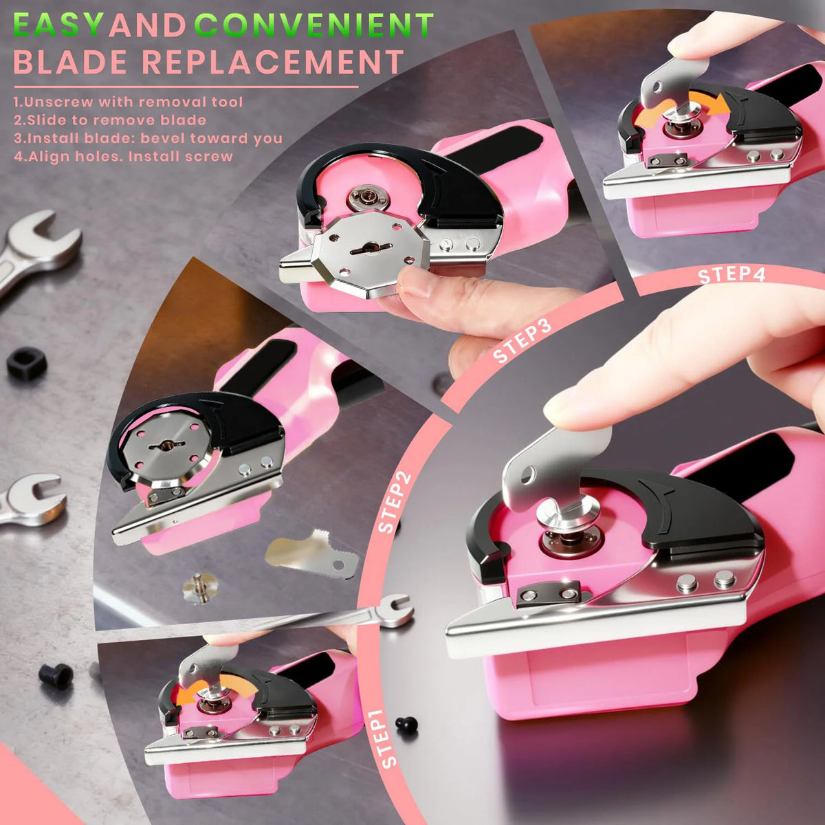 Cordless Electric Scissors,Rechargeable Cutter Electric,Cardboard Cutter Electric for Cardboard Plastic Fabric Leather Carpet Vue