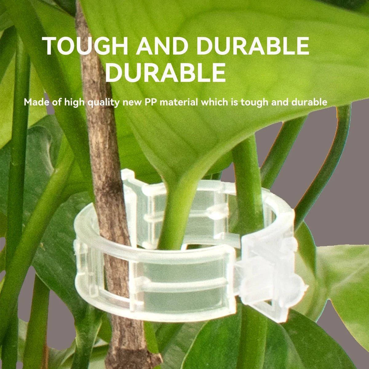 100-800PCS Plastic Plant Clips Support Connects Reusable Protection Grafting Fixing Tool Gardening Supplies for Vegetable Tomato Vue