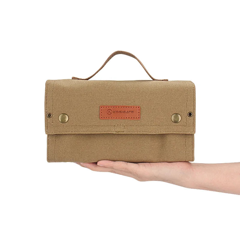 New Portable Outdoor Picnic BBQ Spice Storage Bag, Camping Barbecue Seasoning Bottle Vue