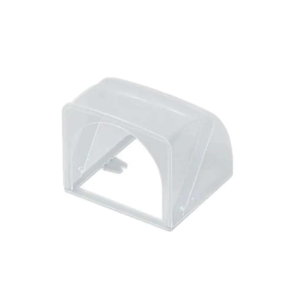 Plastic 86 Type Socket Protective Cover Waterproof Self-adhesive Electric Plug Rainproof Cover Stretchable Lid Vue transparent