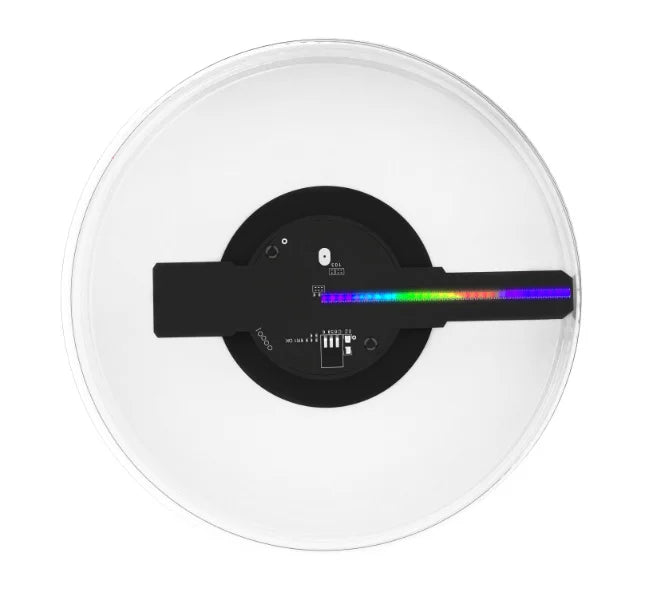 3D Holographic Projection Fan WiFi Remote Control LED Logo LED Neon Light Rotating Display Advertising Time Vue USB