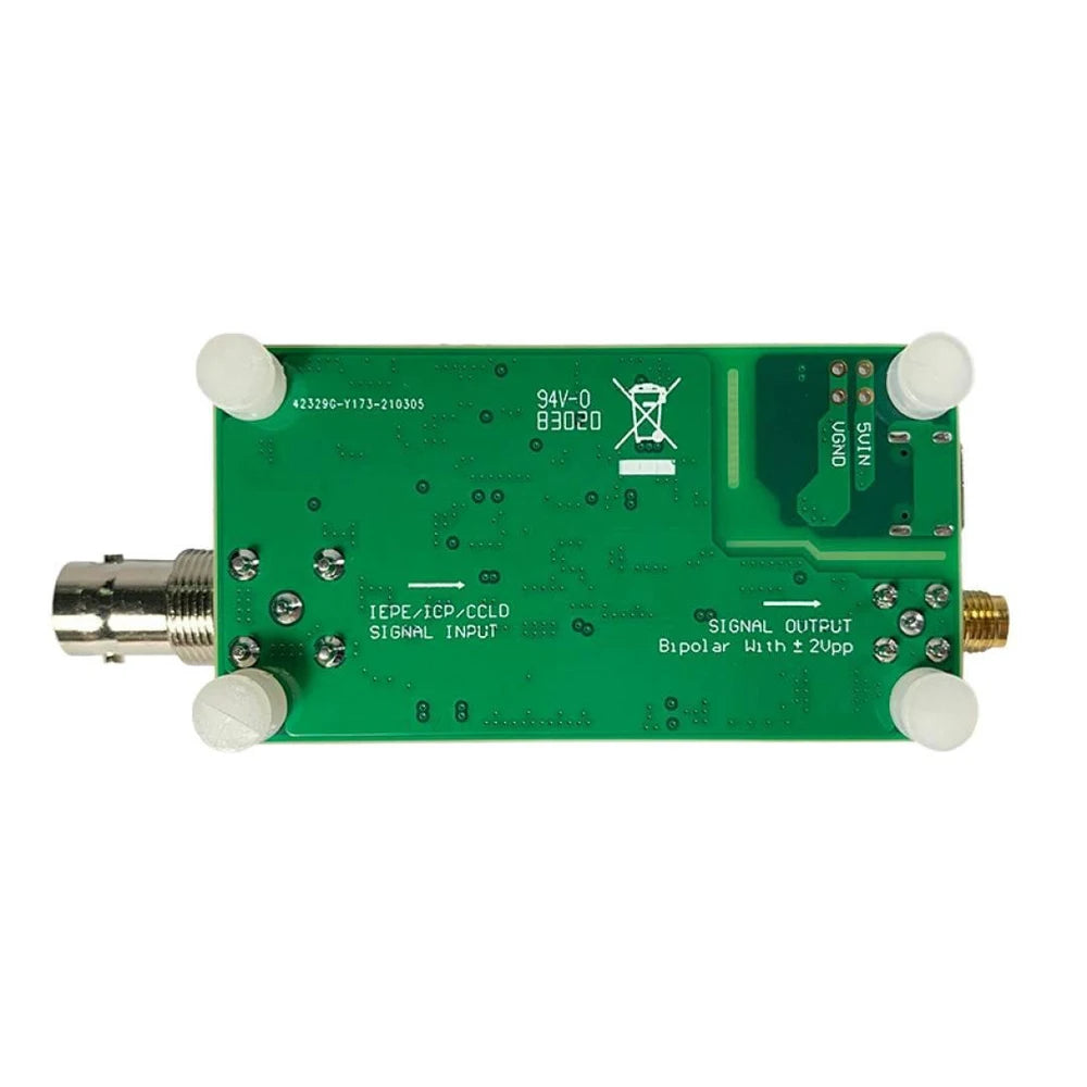 IEPE Interface Conversion Module 4mA Constant Current Source Adapter Vibration Acceleration Sensor Interface Module 5V Power Vue