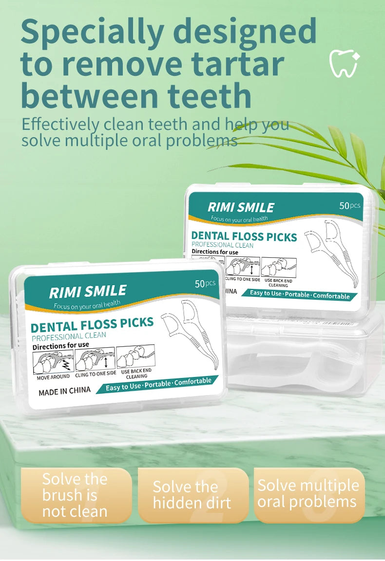 50/150/300/600/1000PCS portableDisposable oral care products,oral care, dental floss, Dental toothpick setfloss and toothpicks Vue