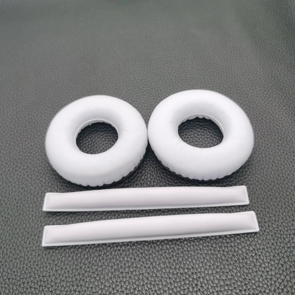 HD25 HD 25 plus HD25-II HD25SP HD25SP-II Headphone Replacement Kit - Headband & EarPads Cushion Cover Set for Extended Comfort Vue White Kit