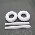 HD25 HD 25 plus HD25-II HD25SP HD25SP-II Headphone Replacement Kit - Headband & EarPads Cushion Cover Set for Extended Comfort Vue White Kit