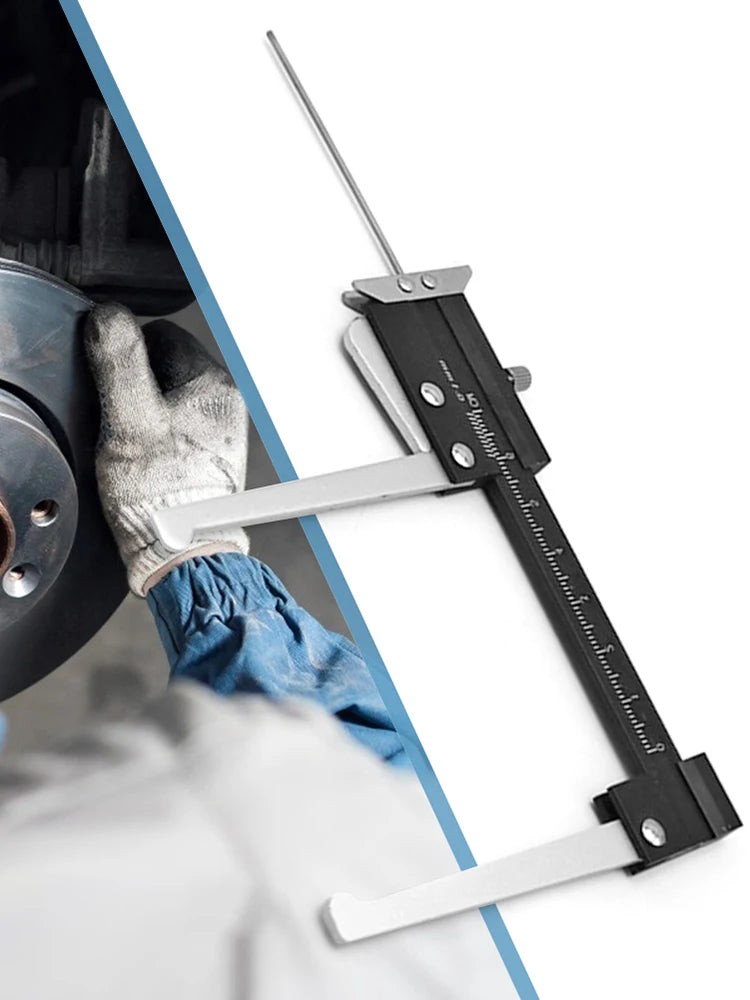 Brake Disc Thickness Caliper Gauge | 0-60mm Wear Depth Tool Brake Disc Caliper Vue