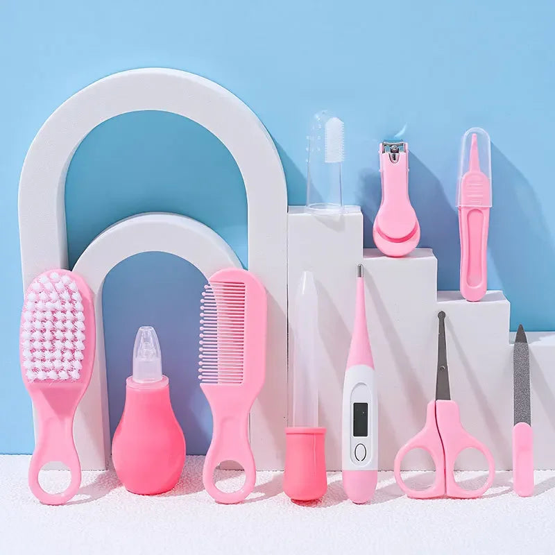 vvocci 10 Piece Baby Care & Brush Gift Box Nail clipper set Cleaning Set - Newborn Nail Clipper Set Safe Comb Vue