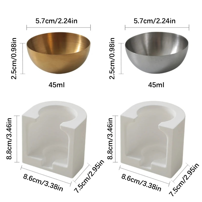 Ceramic Essential Oil & Wax Melt Burner | Tealight Diffuser Wax Melt Burner Vue