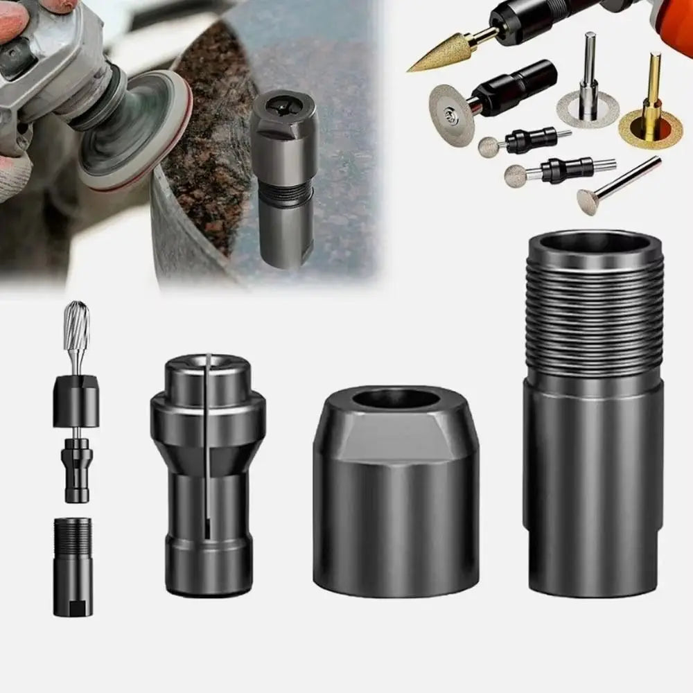 3 mm 6 mm Electric Drill Conversion Head Multi-function Design Straight Grinder Universal Thread Converters 100 Model Vue