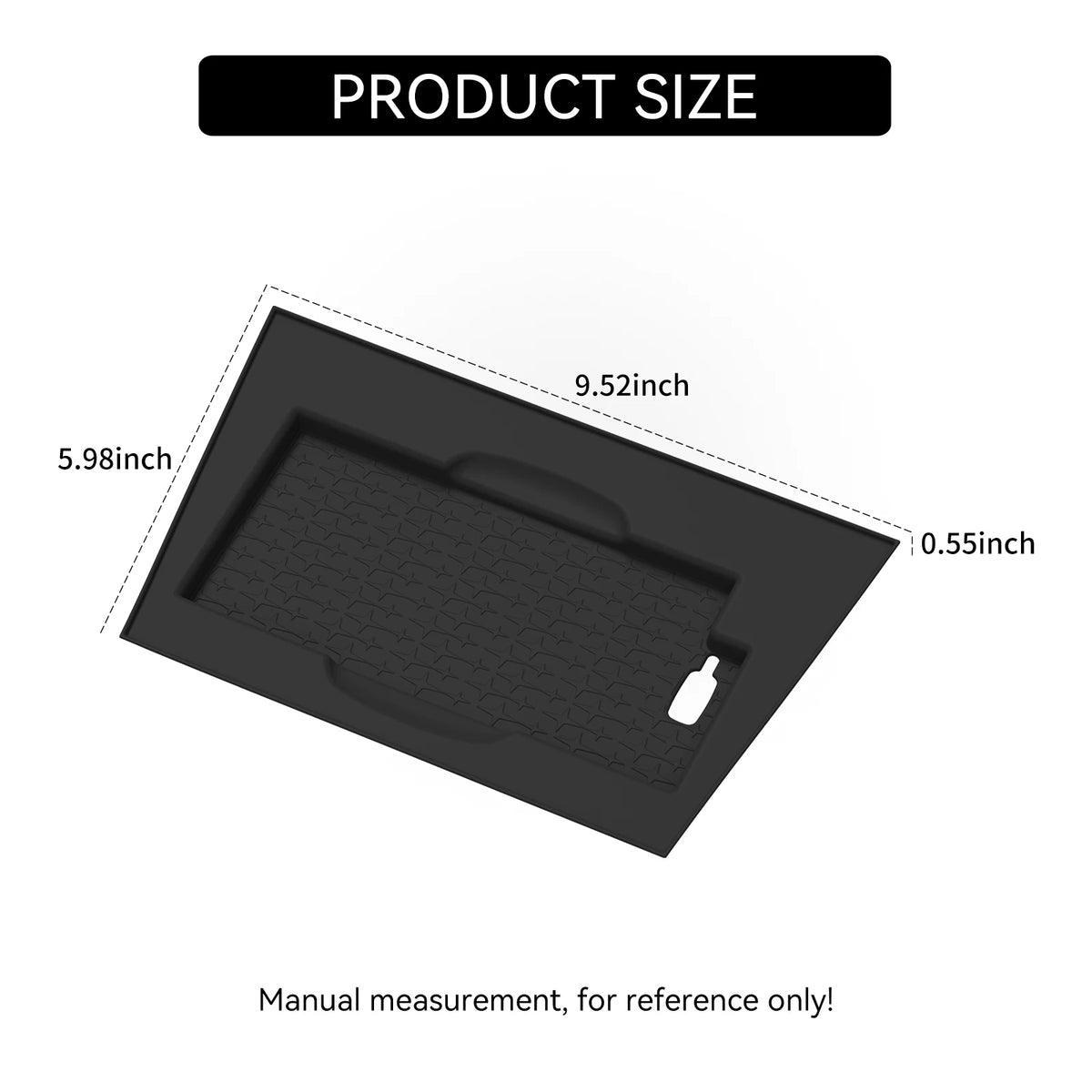 Smabee Left Drive for Subaru Outback 2026 Silicone Console Wireless Charging Pad Car Phone Wireless Charger Mat Accessiories Vue