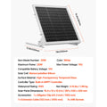 20W 12V Solar Battery Trickle Charger Maintainer with MPPT Solar Battery Charger Vue 20W Australia