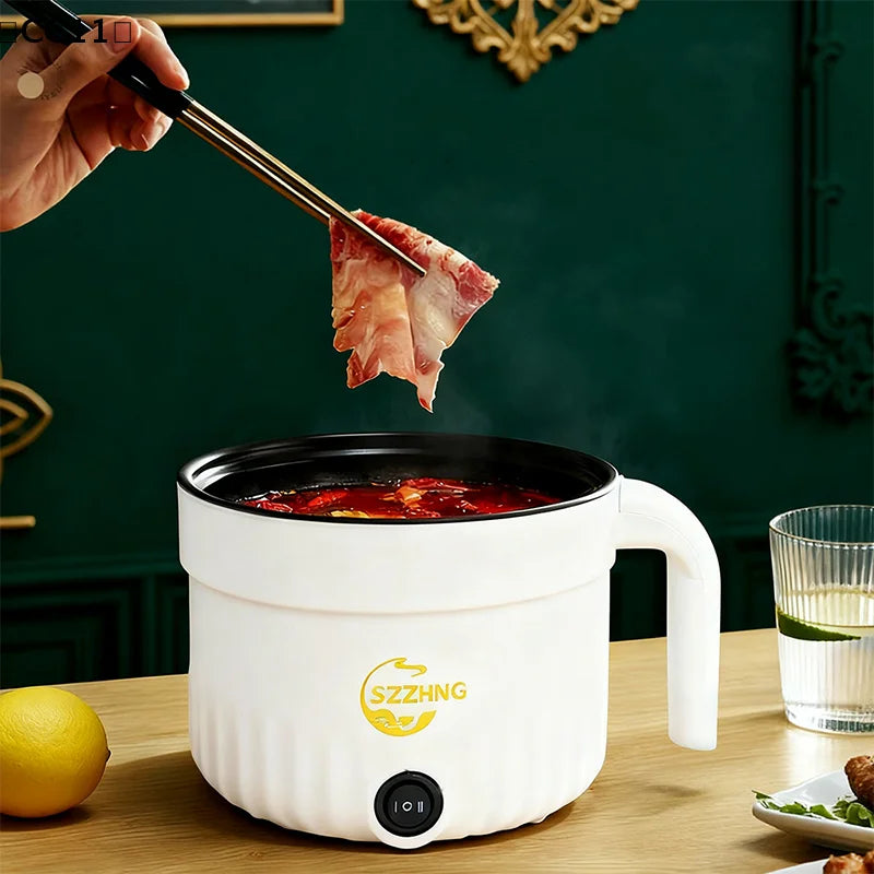 Mini Rice Cooker With Steamer Small Non Stick Hot Pot Multil Lutuan Ng Kanin 1.8L Cheap Rice Cooker Electric Heating Pot〔CC11〕 Vue