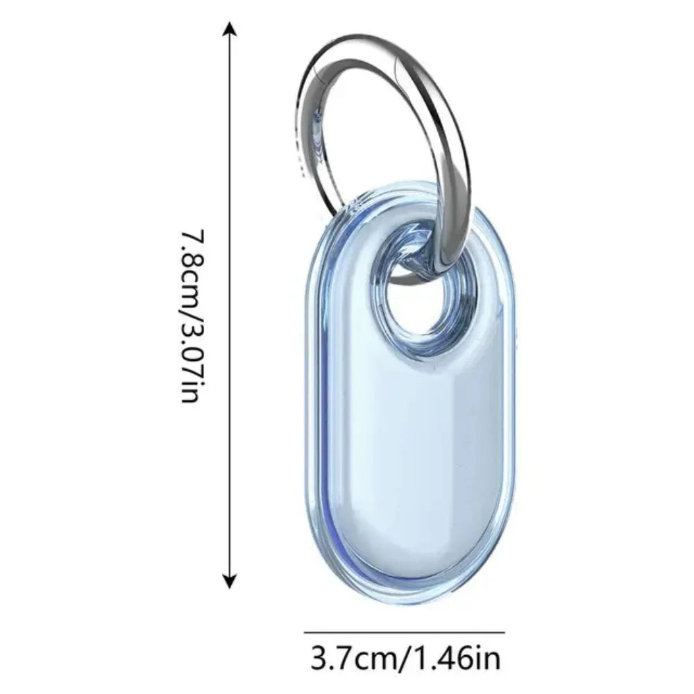 New For 2024 Galaxy SmartTag2 Key Cases Transparent Soft TPU Case Full Waterproof Protect For Samsung Galaxy Smart Tag 2 R1U1 Vue