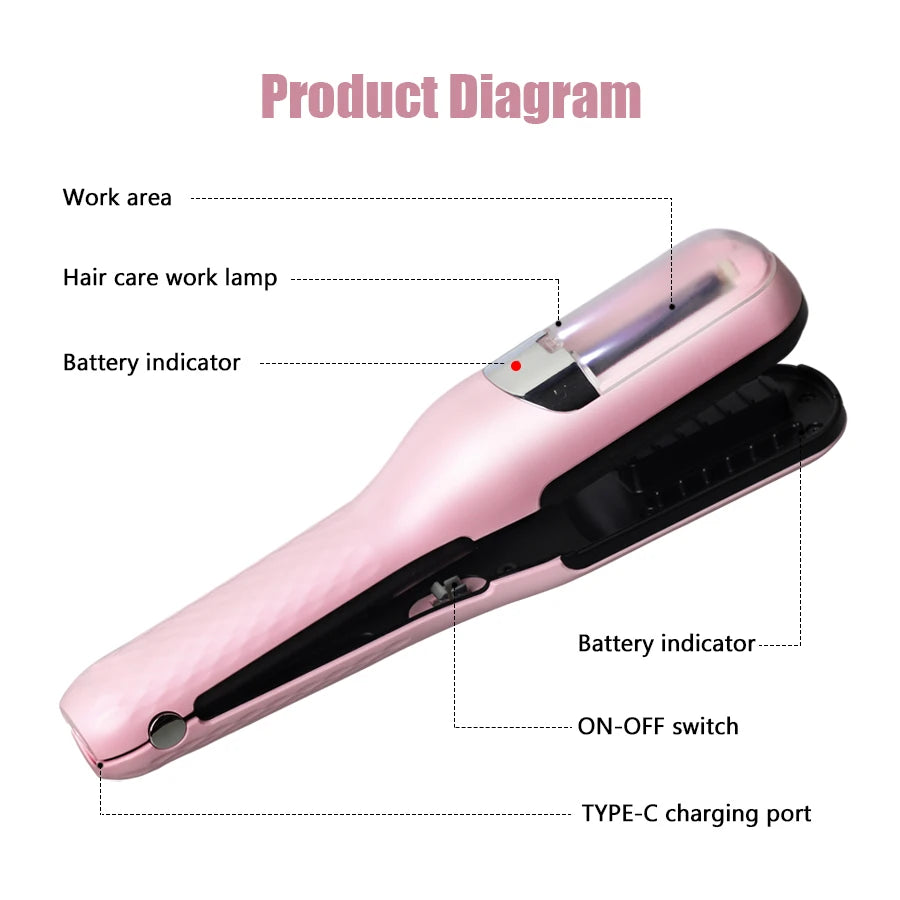Hair End Cutting Machine Hair Split Ends Trimmer Automatic Split End Remover Damaged Hair Repair Care Treatment Vue