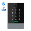 TTLOCK App WIFI QR Code Access Control Reader Keyboard 13.56Mhz Rfid IP67 Keypad QRcode Scanner K3QW Work with Alexa Google Home Vue K3QW