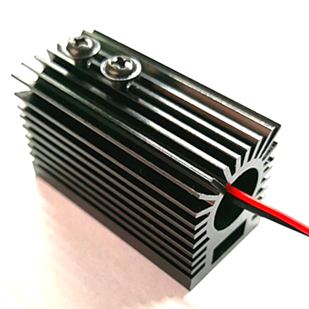 532nm 50mw Fan-Shaped Green Laser Module with Heat Sink, Green Light, Evening Laser Light Vue