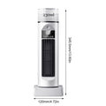Portable Bladeless Personal Air Conditioner, Quiet Cooling Fan with Humidifier, Timer & Remote Control, Small AC for Home Office Vue White