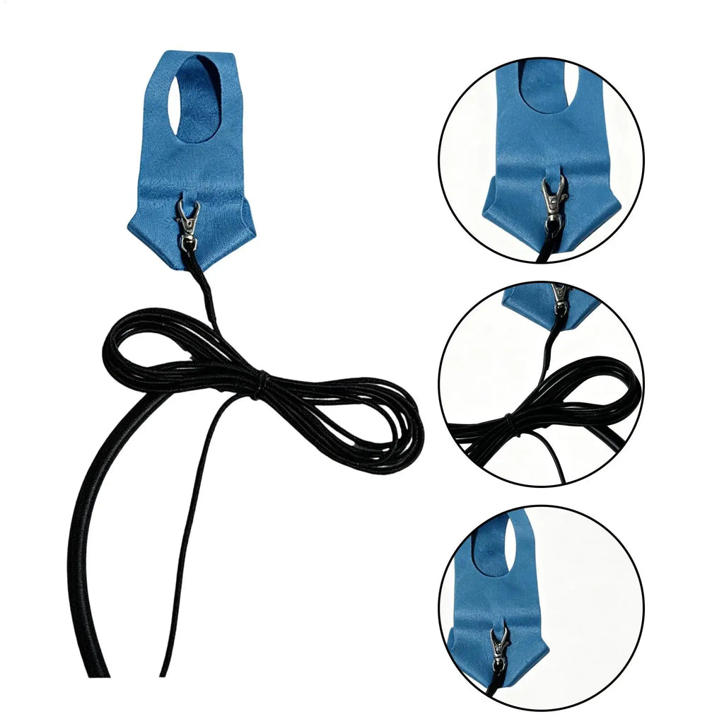 Parakeet Bird Harness Flying Training Rope Traction Straps Kit for Animal Lovers Trainers Walking Backyard Park Vet Outdoor Vue