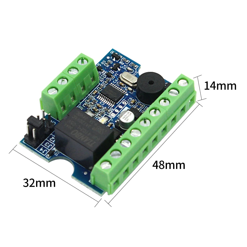 NEW Micro Access Control Sets TM Card Reader & Wiegand Mini Card Reader Controler RFID Module Electronic Door Access System Kit Vue