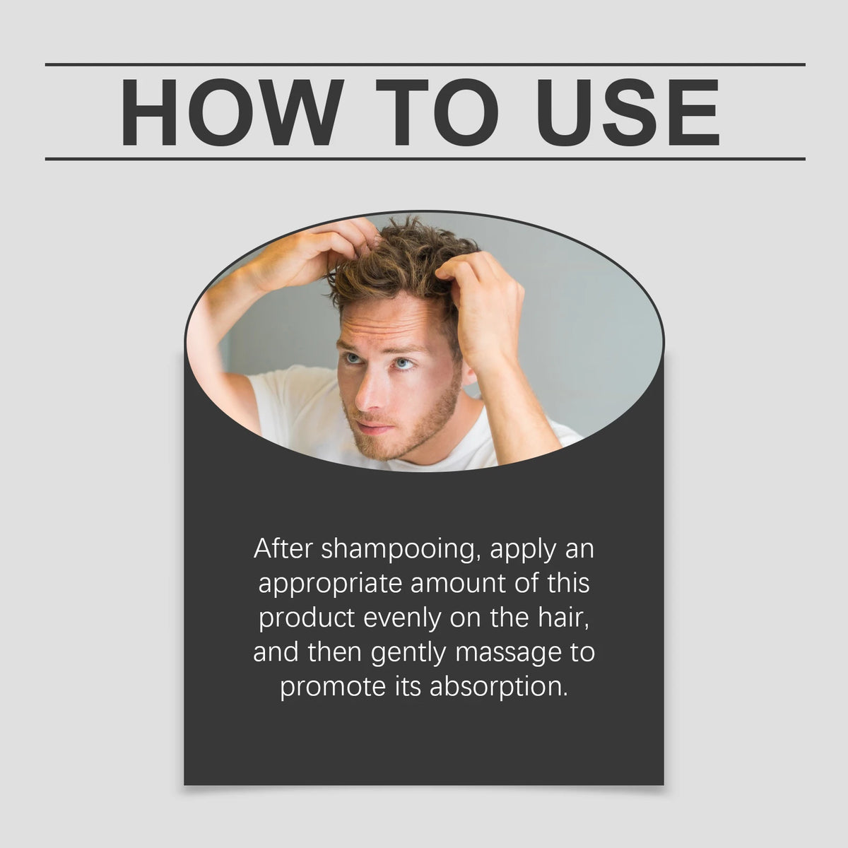 Moisturizing Hair Gel: Repairs Dry and Frizzy Hair, Offers Lightweight Freshness, and Leaves Hair Smooth Vue