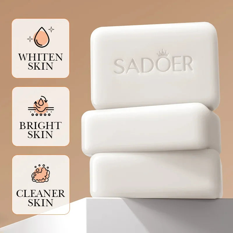 Niacinamide Arbutin Soap Moisturizing and Brightening Deep Cleansing Body Wash Foam Cleanser Handmade Soap Vue