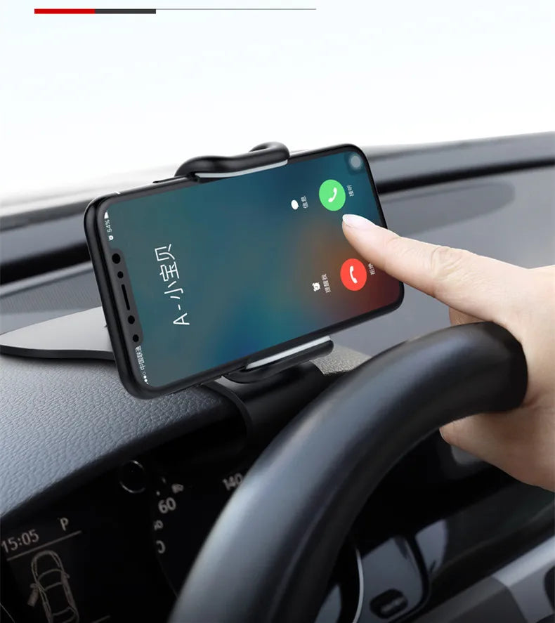 Multi-Functional Universal Car Mobile Phone Holder Easy Clip Mount Stand Panel Dashboard GPS Navigation Bracket Holder For Phone Vue