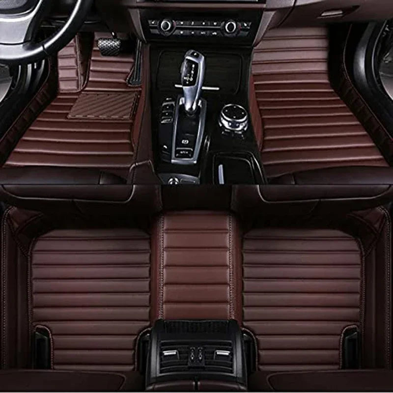 5D leather waterproof Custom Car Floor Mats For Infiniti QX55 Auto Carpets Foot Coche Accessorie liners Vue B-coffee Infiniti QX55