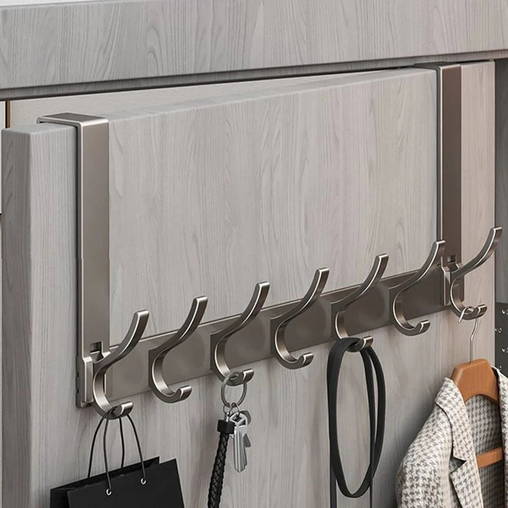 Door Behind Hook Storage Wall Hanging Clothes Hanger Coat Punch-free